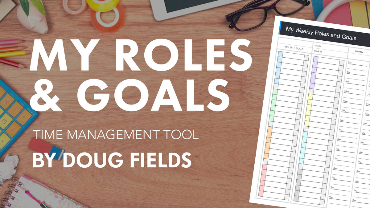 Time Management Tool by Doug Fields image number null